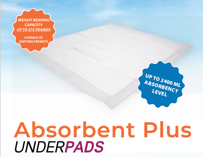 Absorbent Plus Underpads