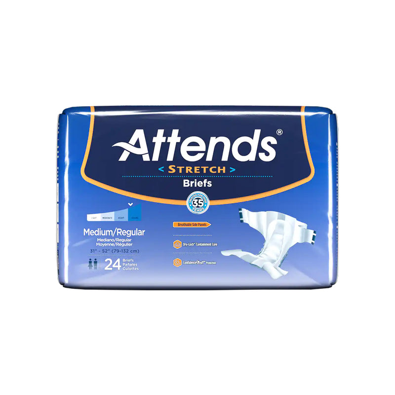 Attends Stretch Adult Diaper with Tabs