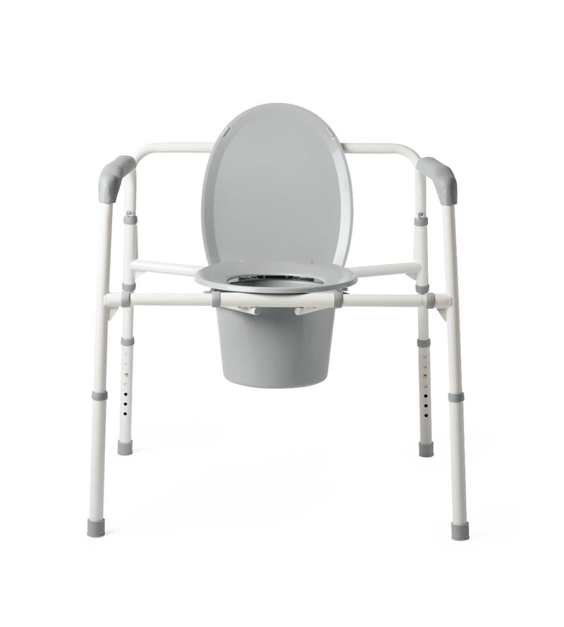 Medline Extra-Wide Steel Bariatric Commode