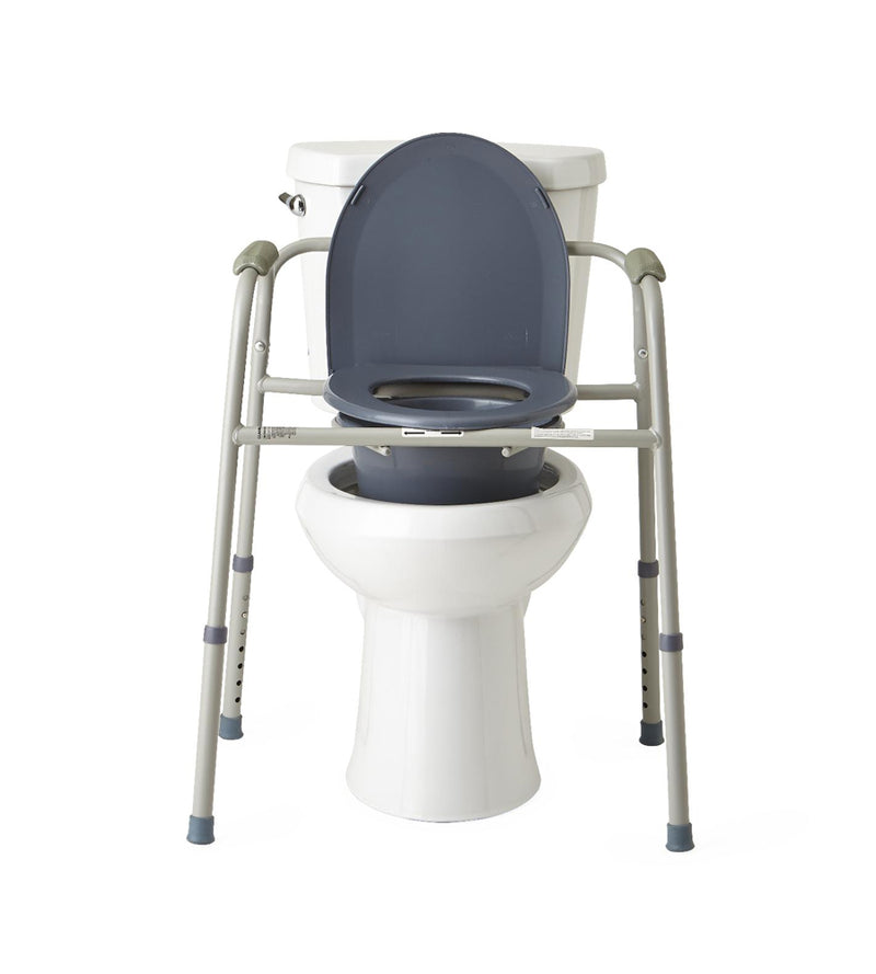 Medline Steel Bedside Commode