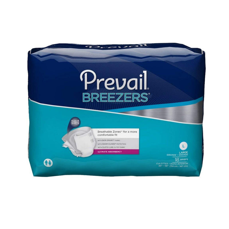 Prevail Breezers Adult Diapers with Tabs, Ultimate