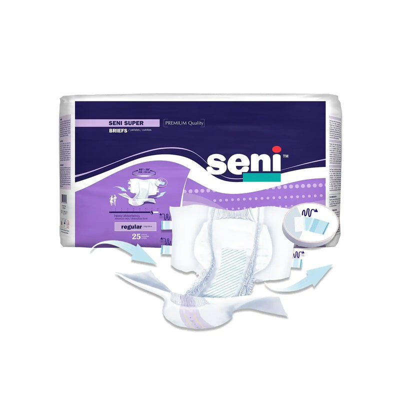 Seni Super Adult Diapers with Tabs