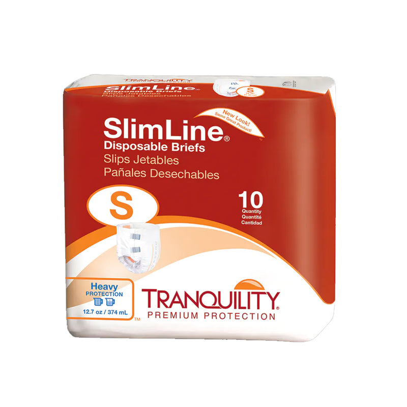 Tranquility SlimLine Disposable Adult Diapers with Tabs, Heavy