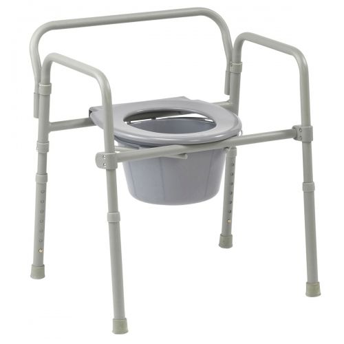 Drive Commode, Folding Com Bid, 4/cs