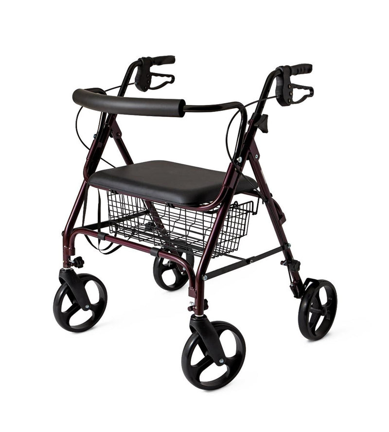 X-Wide Rollator, Heavy Duty, 400 lbs.